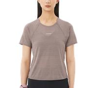 Salomon SHAKEout AIR CROPPED SS TEE W Magliette S Grigio