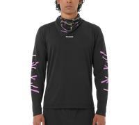 Salomon SHAKEout CORE LS TEE GFX M Magliette a maniche lunghe XL Nero