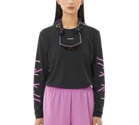 Salomon SHAKEout CORE LS TEE GFX W Magliette a maniche lunghe L Nero