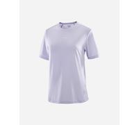 Maglia a maniche corte salomon shkout core blu donna