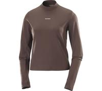 SALOMON Shkout Bliss Ls Tee W - Donna - Marrone - Taglia S- modello 2025