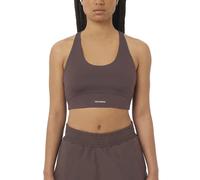 Salomon SHKout Core Bra W - reggiseno sportivo alto sostegno - donna M Brown woman