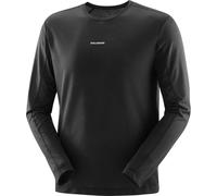 Maglia a maniche lunghe salomon shkout core nero uomo