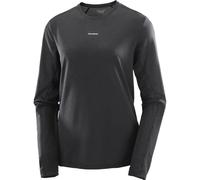 SALOMON Shkout Core Ls Tee W - Donna - Nero - Taglia L- modello 2025