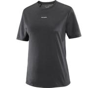 SALOMON Shkout Core Ss Tee W - Donna - Nero - Taglia M- modello 2025