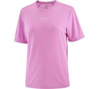 Salomon - T-shirt morbida e traspirante - Shakeout Core SS Tee W Cyclamen per Donne - Taglia L - Rosa