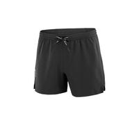 Salomon - Shorts da running - Shakeout Easy Shorts 5” M Deep Black per Uomo - Taglia L - Nero Nero L
