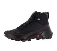 Salomon - Scarpe da trekking Donna - Cross Hike Mid Gtx 2 W Black/Chocolate Plum/Black per Donne - Nero Nero 5 UK