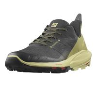 SALOMON Shoes Outpulse, Scarpe da Ginnastica Uomo, Black Leek Green Poppy Red, 43 1/3 EU