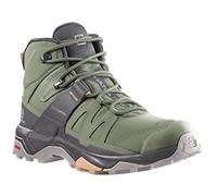 SALOMON Shoes X Ultra 4 Mid GTX W, Scarpe da Trekking Donna, Verde (Oil Green Magnet Almond Cream), 36 2/3 EU