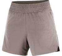 Salomon - Short con boxer integrato - Shakeout Core 2In1 Shorts 4 W Iron per Donne - Taglia L - Beige