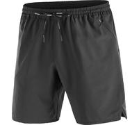 Salomon - Short tecnici ultraleggeri da uomo - Shakeout C 7'' Shorts No L M Deep Black per Uomo - Taglia M - Nero Nero M