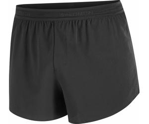 Salomon - Short traspirante e con asciugatura rapida - Sense Aero Split 3" Shorts M Deep Black per Uomo - Taglia L - Nero