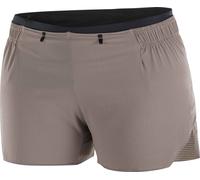 Salomon - Shorts tecnici leggeri - Sense Aero 3'' Shorts W Iron per Donne - Taglia M - Beige Beige M