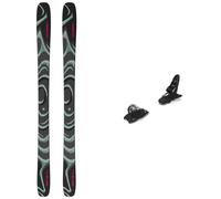 Salomon - Skis freeride - Pack Qst 100 Black 2027 in Legno - Nero