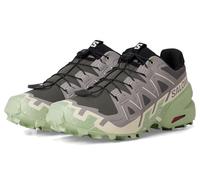 Salomon Sneaker Speedcross 6 da Donna, Castlerock/Vanilla Ice/Smoke Green, 37 1/3 EU
