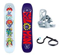 Salomon Snowboard - Set snowboard e attacchi - Team Package 2026 - Taglia 100 cm - Bianco
