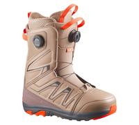 Salomon Snowboard - Scarponi da snowboard - Launch BOA SJ BOA Kelp/Brown Lentil/Dragon Fire per Uomo - Taglia 42 - Beige