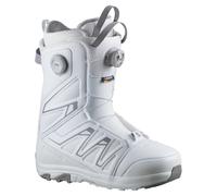 Salomon Snowboard - Scarponi da snowboard - Launch BOA SJ BOA White/Alloy per Uomo - Taglia 44,5 - Bianco