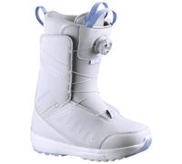 Salomon Snowboard - Scarponi da snowboard - Pearl BOA Gray Violet/Brunnera Blue/White per Donne - Taglia 38 - Bianco
