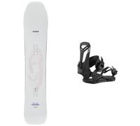 Salomon Snowboard - Snowboard all-mountain per freeride - Pack Jetstream 2026 in Legno - Bianco