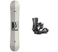 Salomon Snowboard - Snowboard freestyle - Pack Kickback 2027 in Legno - Grigio