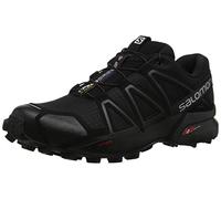SALOMON Speedcross 4, Scarpe da Ginnastica Basse Uomo, Nero Black Metallic, 48 EU