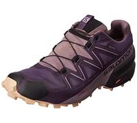 Salomon Speedcross 5 Gore-tex, Scarpe da Trail Running Donna, Viola Mysterioso Quail Sirocco, 36 2/3 EU