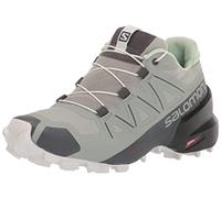 SALOMON SPEEDCROSS 5, Scarpe da Trail Running Donna, Wrought Iron / Spray / White, 36 EU