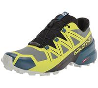 Salomon Speedcross 5, Scarpe da Trail Running Uomo, Multicolore Duck Green Black Evening Primrose, 40 EU