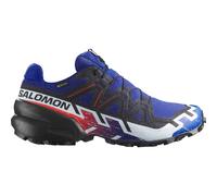 Salomon SpeedCross 6 Gore-tex Equipe Surf The Web/Fiery Red 45 1/3 Blu