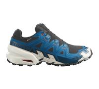 Salomon - Scarpa trail - Speedcross 6 GTX Black/Mykonos Blue per Uomo - Taglia 40 2/3