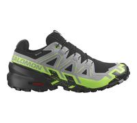 SALOMON Speedcross 6 Gore-tex - Uomo - Nero / Grigio / Verde - Taglia 43 1/3- modello 2025