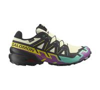 Salomon Speedcross 6 GTX M - scarpe trail running - uomo 10,5 UK Light Yellow/Black/Green man Gore-Tex