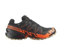 Salomon Speedcross 6 GTX M - scarpe trail running - uomo 8 UK Black/Orange man Gore-Tex