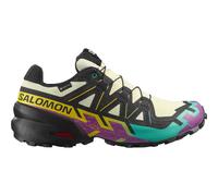 Salomon Speedcross 6 GTX Transparent Yellow/Black/Waterfall da Uomo 43 1/3