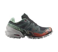 Salomon Speedcross 6 GTX W - scarpe trail running - donna Blue/Green/Grey/Red 4,5 UK