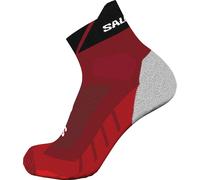 Calzini da corsa Salomon Speedcross Ankle rosso dalia/nero/poppy (45-47 EU)