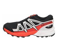 Salomon Speedcross Climasalomon Waterproof, Impermeabile, Junior Bambini, Scarpe da Trail Running, Nero (Black/Lunar Rock/Cherry Tomato), 32 EU