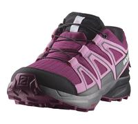 Salomon Speedcross Climasalomon Waterproof, Scarpe da Trail Running Unisex - Bambini e Ragazzi, Plum Caspia Orchid Bouquet Black, 33 EU