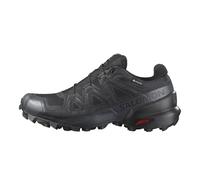 Salomon Speedcross Gore-Tex Scarpe Impermeabili da Trail Running da Donna, Protezione dalle intemperie, Grip aggressivo, Calzata precisa, Black/Black/Quiet Shade, 37 1/3 EU