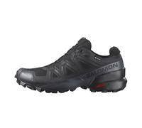 Salomon Speedcross Gore-Tex Scarpe Impermeabili da Trail Running da Uomo, Protezione dalle intemperie, Grip aggressivo, Calzata precisa, Black/Black/Quiet Shade, 42 2/3 EU