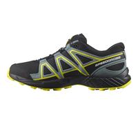 Salomon Speedcross J, Scarpe da Escursionismo Unisex - Bambini e Ragazzi, Black Black Evening Primrose, 32 EU