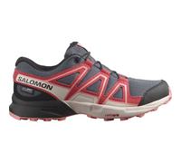 SALOMON Speedcross Wp J - Bambino - Grigio / Rosso - Taglia 35- modello 2025