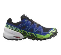 SALOMON Spikecross 6 Gore-tex - Uomo - Bianco / Blu / Verde - Taglia 41 1/3- modello 2024