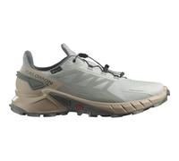 SALOMON Supercross 4 Gore-tex - Uomo - Grigio / Verde - Taglia 47 1/3- modello 2024