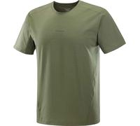 Salomon - T-shirt da escursionismo versatile - Trackline SS Tee M Grape Leaf per Uomo - Taglia L - Verde