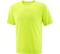 Salomon - T-shirt da running leggero e con asciugatura rapida - Shakeout Core SS Tee M Acid Lime per Uomo - Taglia S - Verde