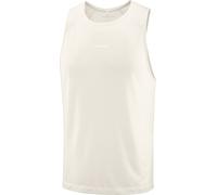 Salomon - T-shirt da running stretch e traspirante senza maniche - Shakeout Core Tank M Whisper White per Uomo - Taglia S - Bianco