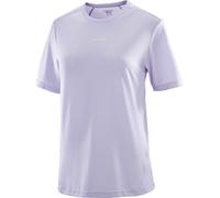 Salomon - T-shirt morbida e traspirante - Shakeout Core SS Tee W Cosmic Sky per Donne - Taglia L - Viola